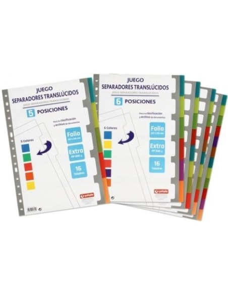 BOLSA SEPARADORES Fº EXTRA FUERTE 8 PESTANAS MULTITALADRO